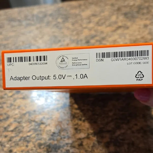 Amazon Fire HD 8 Tablet - Orange Box - Picture 3 of 3